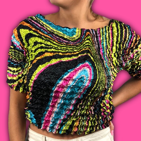 Y2K Pucci print top - Picture 1 of 6